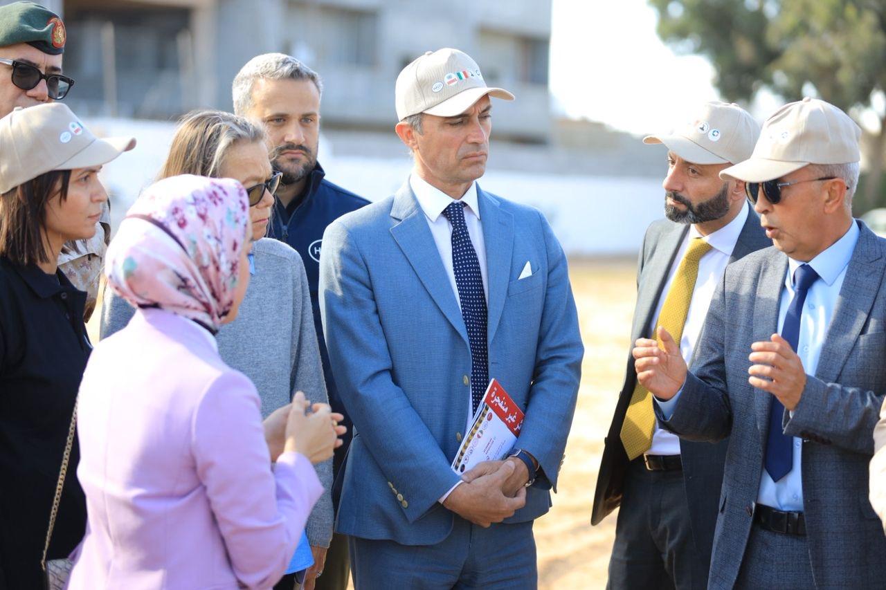 UN and Italy review progress on clearing Misratah blast site 