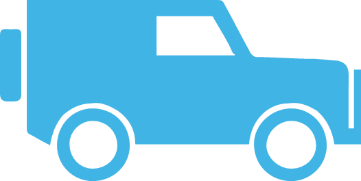 Ground and naval transport icon